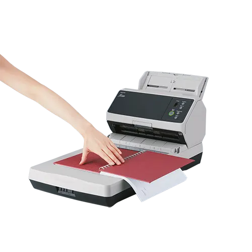 Ricoh fi-8290 90 ppm A4 Desktop ADF Scanner with A4 Flatbed