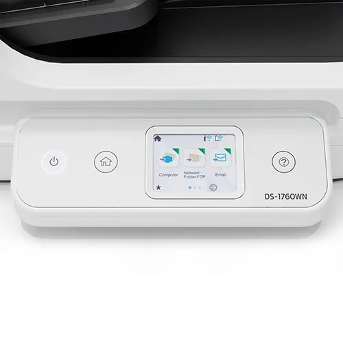 Epson WorkForce DS-1760WN A4 Flatbed Network Scanner with ADF & Wi-Fi - Image 2