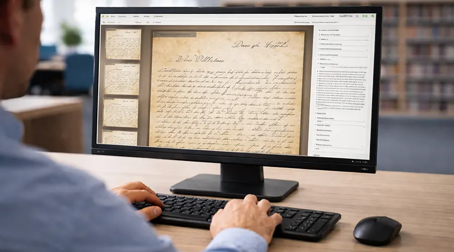 Archival Document Scanning Service - Digital Access
